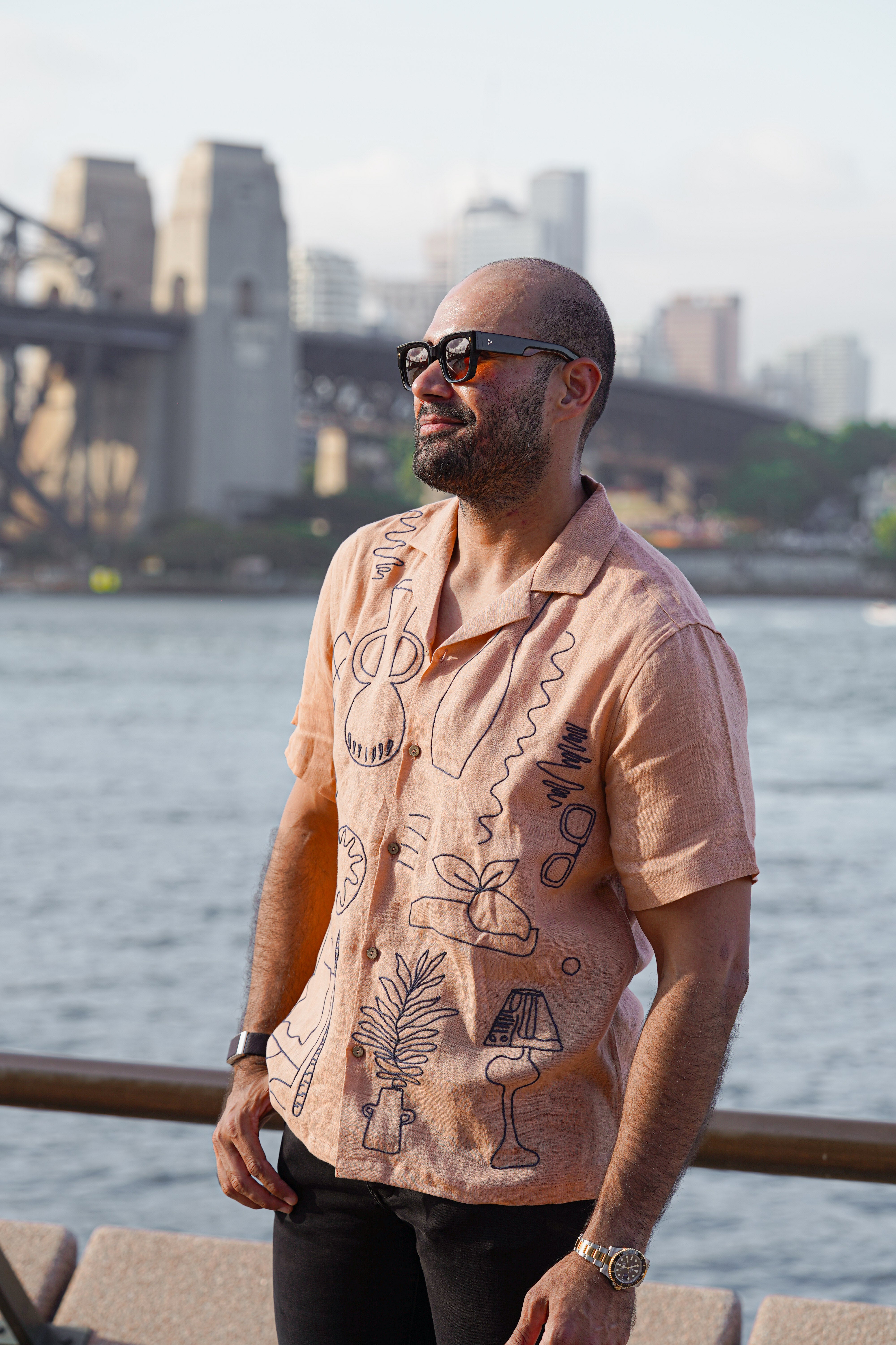 WHIMSICAL EMBROIDERED SHIRT