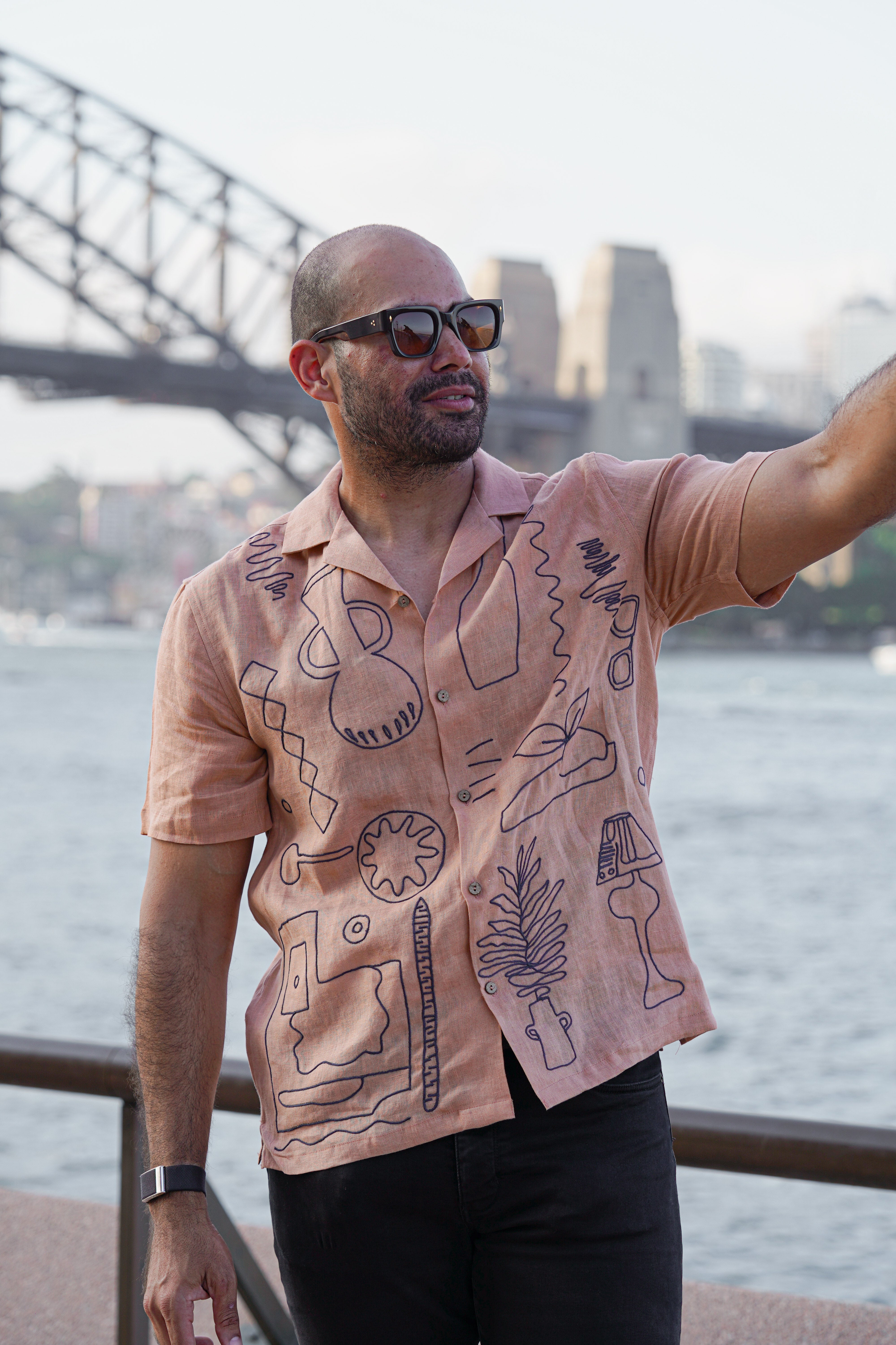 WHIMSICAL EMBROIDERED SHIRT