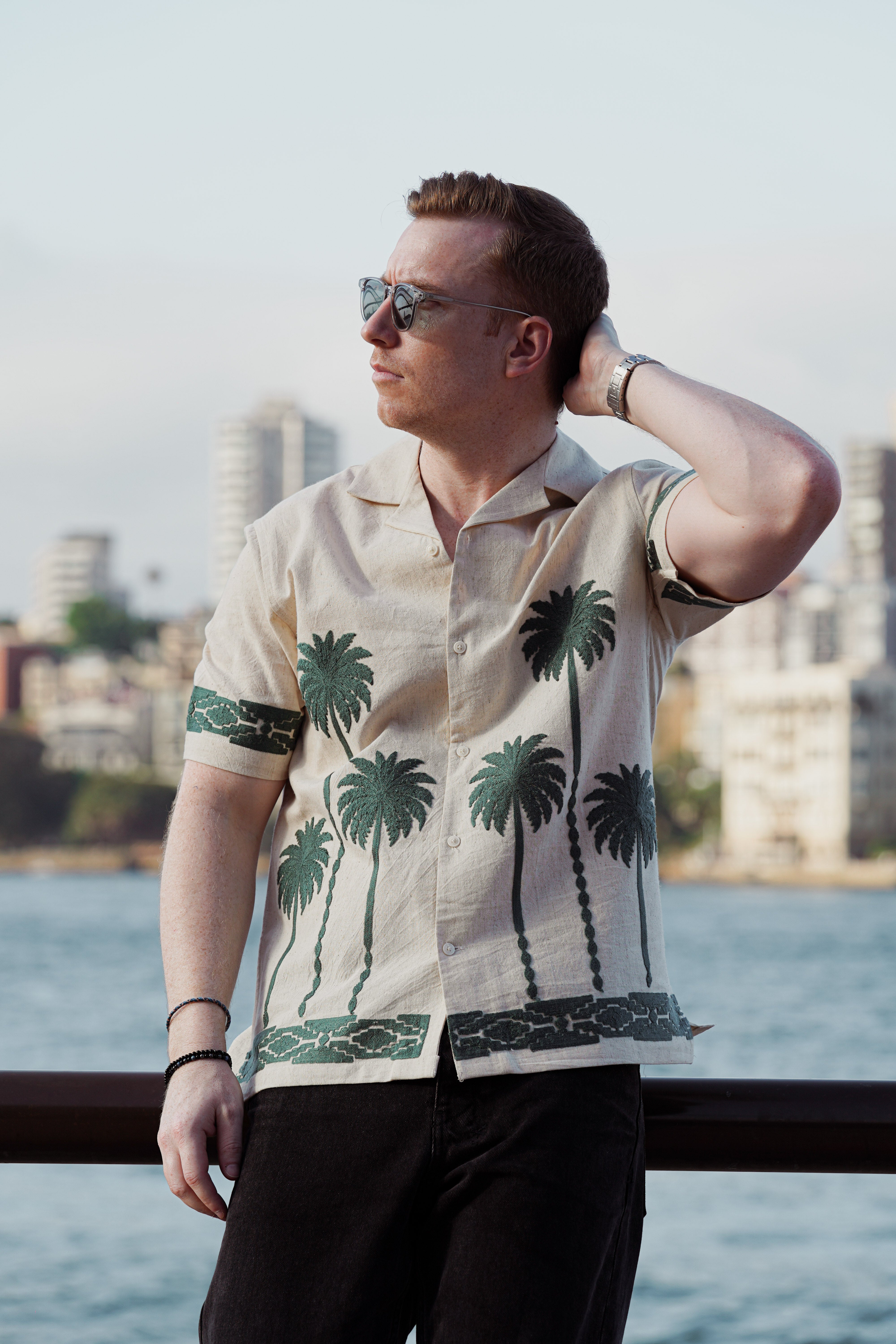 TROPICAL VIBE STITCH SHIRT