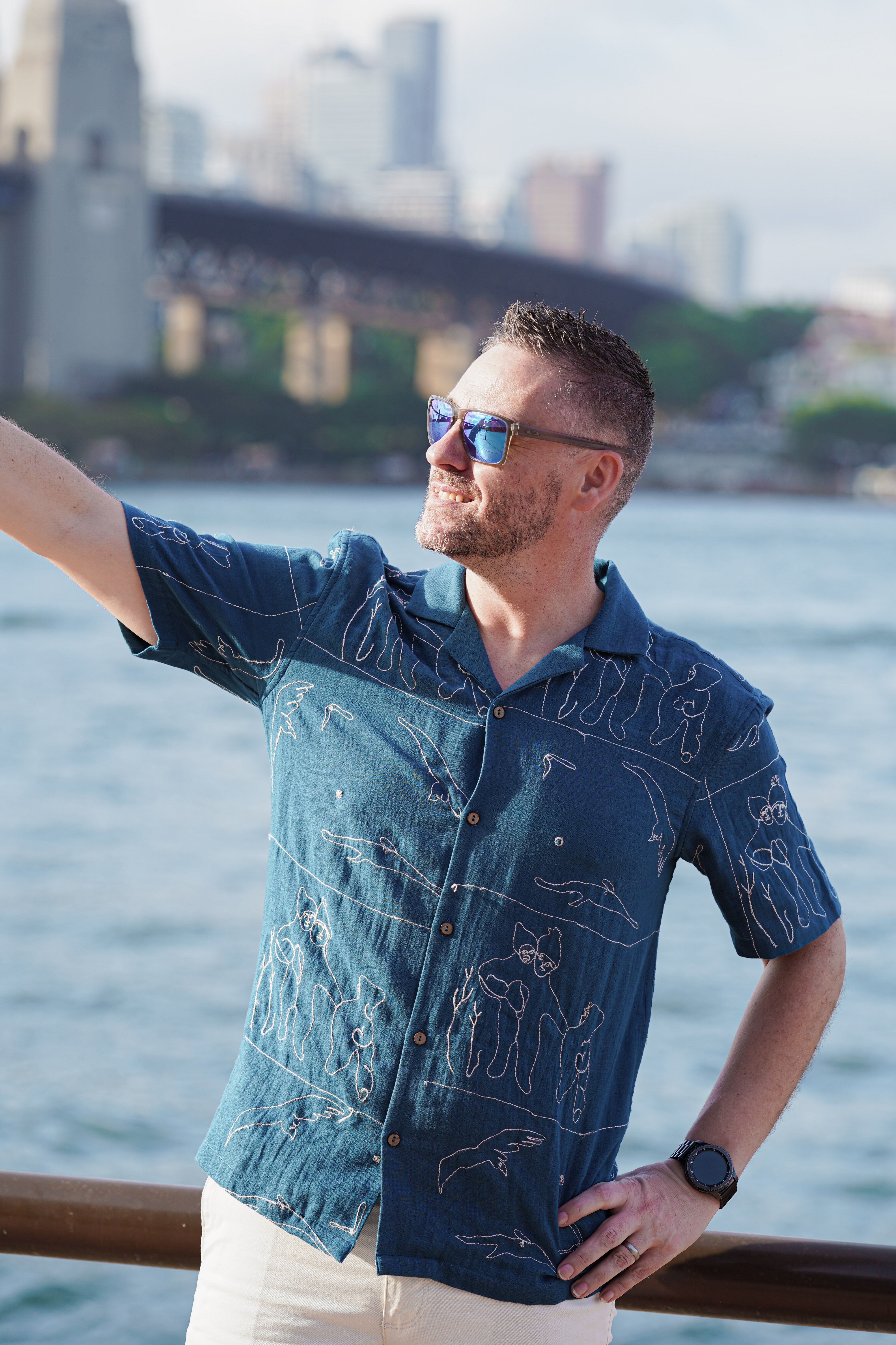 ARTISTIC EMBROIDERED SHIRT