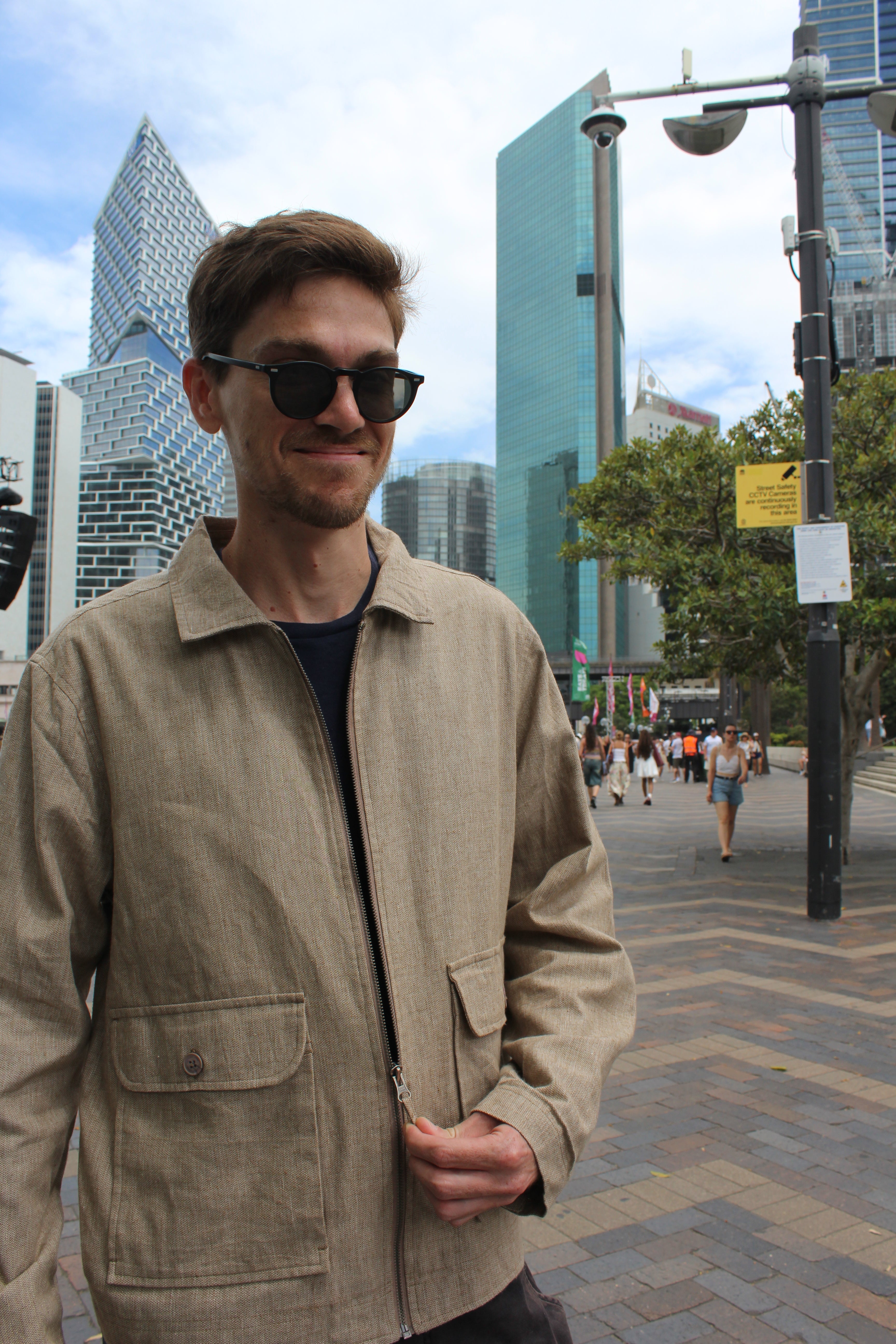 WANDER WEAVE LINEN SHACKET